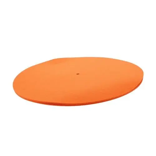 Produktbild: Toyvian Filz-schallplattenmatte Plattenspieler-pad -matte Für Vinyl-schallplatten Schallplatten-schutzmatte Filz-plattenspielermatte Für Home-disc-schutz