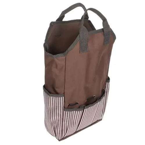 Produktbild: Toyvian Garten Werkzeug Organizer Wasserdichtem Oxford Große Kapazität Tragbare Tasche Für Garten Und Strand Vielseitige Aufbewahrungslösung Für Gartenwerkzeuge