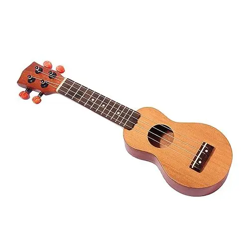 Produktbild: Toyvian Zur Weihnachtsfeier Party Gitarre Fichten-ukulele Mini-ukulele Kleine Ukulele Reise-ukulele Hawaiianische Sopran-ukulele Taschen-ukulele Nacken Mahagoni- Kind