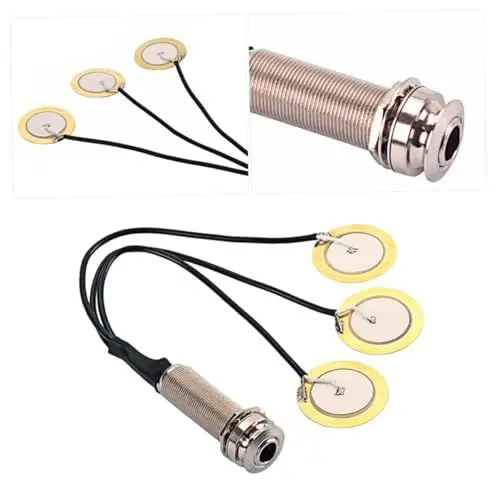 Produktbild: Toyvian Gitarrenzubehör guitar gitarrenverstärker Ukulele-Tonabnehmer Mandolinen Tonabnehmer Gitarren Pickup Banjo Tonabnehmer Gitarrenparts Banjo-Tonabnehmer Gitarren-Tonabnehmer