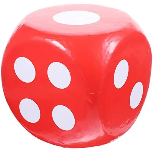 Produktbild: Toyvian Große Schaumstoff-Punktwürfel Partyspielwürfel Jumbowürfel Spielzeugkasino Riesige Würfel Riesenwürfel Zum Spielen Von Spielen Im Innen- Außenbereich Breite