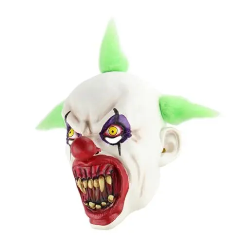 Produktbild: Toyvian Einzigartige Passform für Köpfe Kein Plastikgeruch Bequemes Tragen Halloween Osterfest Kostümparty Gruselige Clownmaske