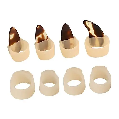 Produktbild: Toyvian Nagelabdeckungen Aus Silikon Einfacher Nagelschutz Zum Üben Größe Geringes Gewicht Einfach Zu Tragen Und Aufzubewahren