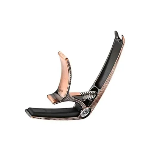 Produktbild: Toyvian Capodaster Aus Metall für Gitarre Modifizierter Clip K64-stimmzubehör für Gitarre Zum Einfachen Neupositionieren