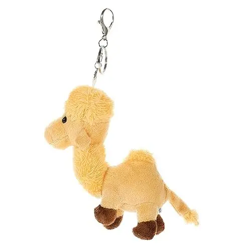 Produktbild: Toyvian Kawaii Schlüsselanhänger Stofftierkette Schlüsselringe Schlüsselbund Plüsch Kamel Schlüsselanhänger Goody-bags-füller Kamel-charme Rucksack Kind Handtasche Pp Baumwolle