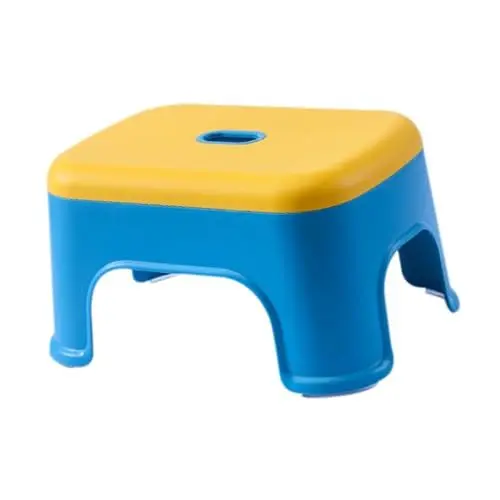 Produktbild: Toyvian Kleiner Sitzhocker Für Junge Mädchen Tritthocker Aus Kunststoff Robust Und Langlebig Für Bad Oder Schlafzimmer Kinderfreundlich Und Platzsparend