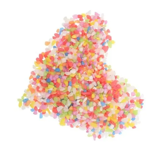 Produktbild: Toyvian Kinderspielzeug-sandbecken Sandspielspielzeug Zubehör Für Terrarien Mini-sandspielzeug Dekorativer Kies Pflanzer Felsen Terrariensand Strandspielzeug Saftige Felsen Stein