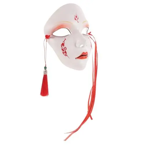 Produktbild: Toyvian Vollgesichts-maskenballmaske Für Frauen Kunststoff Chinesischer Stil Nesting-maske