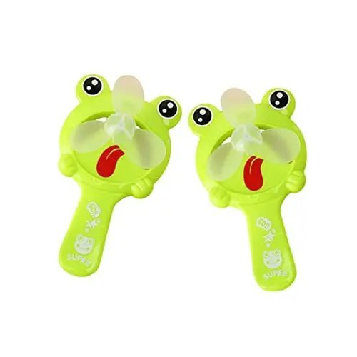 Produktbild: Toyvian Mini-Fans 2 Stück Handventilatoren Tragbare Ventilatoren Mini- Tragbar Luftkühler Tragbarer Akku- Sommer-Handventilator Mini-Handventilator Mini-Persönlicher