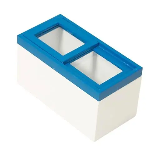Produktbild: Toyvian Mini Horizontale Gefriertruhe Dekorationsmodell Für Puppenhäuser Kühlschrank Spielzeug Für Miniaturmöbel Adornment