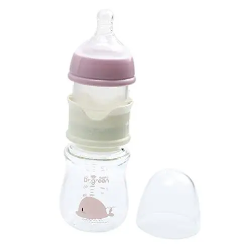 Produktbild: Toyvian 240 Ml Babyflasche Mit Weiter Öffnung Und Auslaufsicherem Aufbewahrungsdesign Für Unterwegs