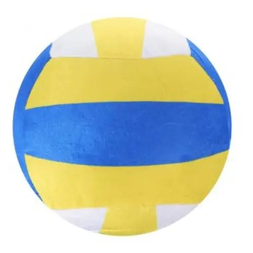 Produktbild: Toyvian Plüsch-Volleyball Flauschig Gefüllter Volleyball-Plüschtier-Volleyball-Plüsch-Wurfkissen-Bett-Sofa-Kissen Ball-Geschenke Spielzeug Kinder-Stofftiere Geschenke Für Volleyball-Wurfskissen