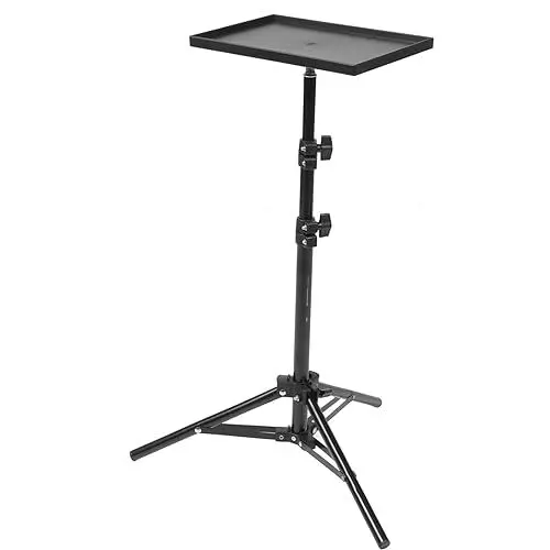 Produktbild: Toyvian Projektor-Stativ-Laptop-Ständer Tragbarer Projektor-Laptop-Ständer Multifunktionaler Dj-Laptop-Ständer Mit Einstellbarer Höhe Für Büro Studio Outdoor-Filme Computer Buch