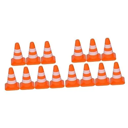 Produktbild: Toyvian Baustelle Wichtel Puzzle-Spielzeug 14-teiliges Indoor-lernschild „Basketball in Conetoy“ Mehrzweck-technikspielzeug Für Den Verkehr Für Den Innenbereich Kleine Straße Zarter Sand