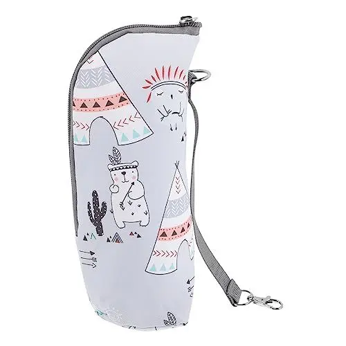 Produktbild: Toyvian Reisezubehör Kinderwagen Zubehör Baby Zubehör Beutel Für Milchflaschen Flaschentaschen Isoliertasche Für Milchflaschen Pflege Reisen Flaschenhalter Oxford-stoff