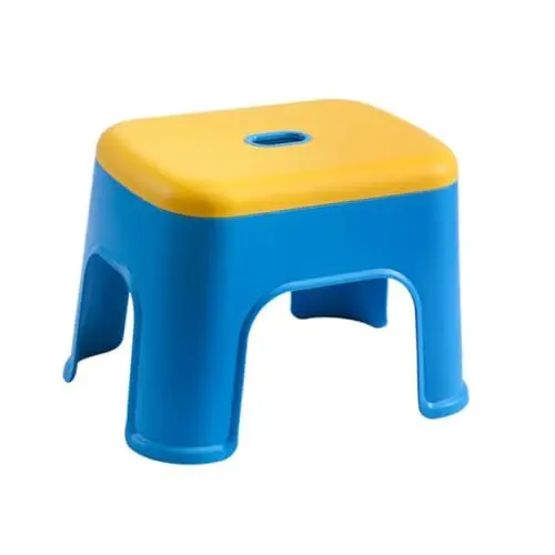 Produktbild: Toyvian Junge Mädchen-tritthocker Aus Pp-Material Langlebig Und Leicht Zu Reinigen Sitzhocker Für Kleinkinder Mit Rutschfester Unterseite Für Zuhause