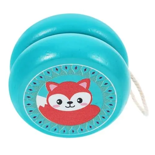 Produktbild: Toyvian Jo-jo für Jungen und Mädchen Jo-jo-Spielzeug für Jungen und Mädchen Jo-jo mit Tiermotiv Jo-jo Aus Holz Musterspielzeug