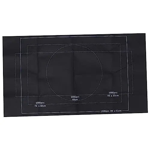 Produktbild: Toyvian Puzzles Matte Filz Rollbare Aufbewahrung Für Praktische Spielmatte Mit Fixierbändern Und Aufblasbarem Schwarz
