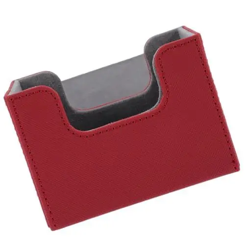 Produktbild: Toyvian Spielkarten-Aufbewahrungsbox Spielekarten-Organizer Pu-Lederetui Desktop-Spielkartenbox Kartendecks-Box Heimbedarf