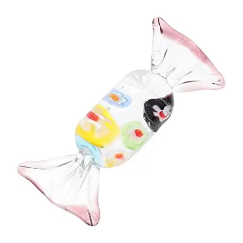 Produktbild: Toyvian Bunter Glasornament Candy Dekoration Kreatives Tischdekor Für Wohnzimmer Kinderzimmer Schlafzimmer Einzigartiges Design Langlebig Und Praktisch Vivid Candy-modellierung Einfach Zu