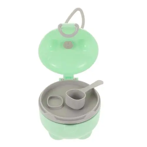 Produktbild: Toyvian Reise Milchpulver Für Babys Tragbarer Babynahrungsbehälter Mit Deckel Versiegelte Milchpulver Speicherbox Ideal Für Unterwegs Große Kapazität Für Die