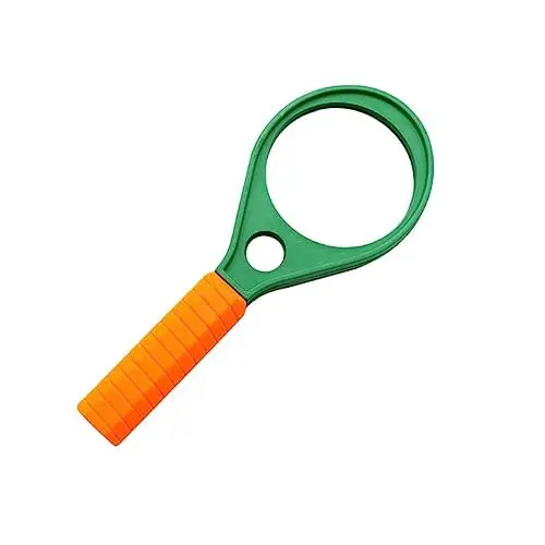 Produktbild: Toyvian Tragbarer Vergrößerungsspiegel Handlupe Tragbare Lupe Lipgloss Kind Erdfarben