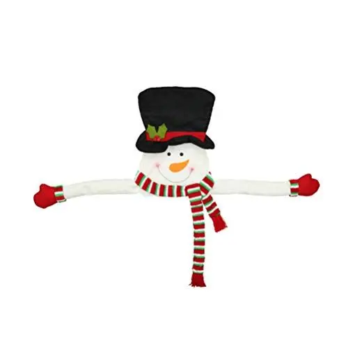 Produktbild: Toyvian Weihnachtsbaumspitze Christbaumspitze Baumspitze Plüsch Schneemann Weihnachtsmann Rentier Weihnachten Figuren Baumschmuck Spitze Weihnachtsstern für Weihnachtsbaum Deko