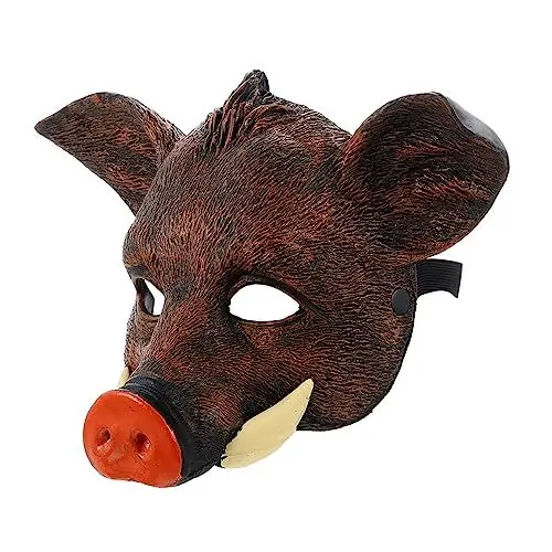 Produktbild: Toyvian Halloween Tier Design Wildschwein Cosplay Prop Pu Material Dekorative Für Party