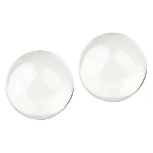 Produktbild: Toyvian Wohnkultur 2 Stück Jonglierbälle Aus Acryl Hexendekor Chinesisches Dekor Spezialwerkzeuge Klare Schwebende Kugel Büroornament Transparenter Akrobatischer Ball Klare Balldekoration