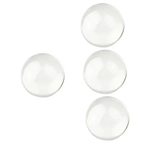 Produktbild: Toyvian Wohnkultur 4 Stück Acryl-Jonglierbälle Spielzeug-Werkzeuge Dekor Spezialwerkzeuge Dekorative Glasbälle Büro-Ornament Akrobatischer Transparenter Kontakt-Jonglierball
