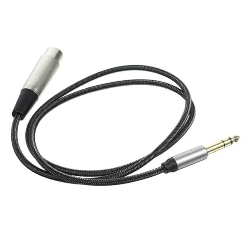 Produktbild: Toyvian sound interface plug dstike Mikrofon Lautsprecherkabel Soundkabel für Autoverstärker Lautsprecher-Audiokabel Balance Audiogeräte männlicher Kopf Adapter Audioleitung Nylongeflecht