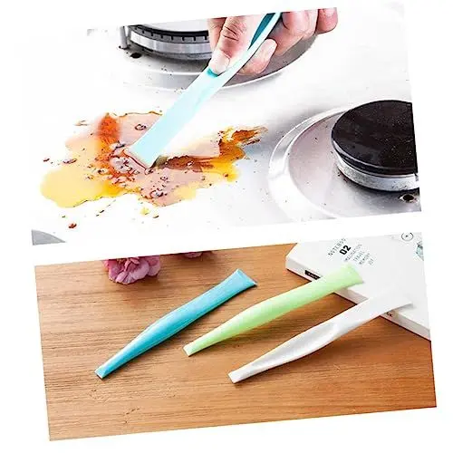 Produktbild: TOYZFRIENDY 10stücke Pack Küchenschaber Für Gasherdreinigung Made of Hochwertigem Pc-Material Schmal Für Fleckentfernung Breit Für Staubaufnahme Ohne Kratzern
