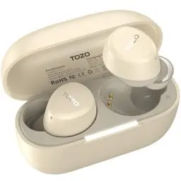 Produktbild: TOZO A1 Mini Bluetooth Kopfhörer 5.3 Kopfhörer Kabellos Bluetooth, In Ear Bluetooth Kopfhörer mit APP Steuerung, 30 Std Premium Sound, IPX5 Wasserdicht Kabellose Kopfhörer für kleine Ohren - Khaki