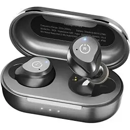Produktbild: TOZO NC9 Kopfhörer Kabellos Bluetooth 5.3 Bluetooth Kopfhörer, Hybrid Active Noise Cancelling Kopfhörer, Stereo In Ear Ohrhörer mit Tiefer Bass, Kabellose Kopfhörer mit 3 Mikrofone - Schwarz
