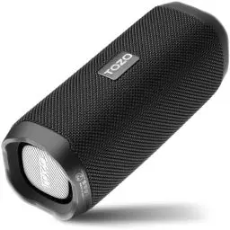 Produktbild: TOZO PA2 Bluetooth Lautsprecher,Tragbarer Lautsprecher mit Dual Treibern,25 Std Stereo Sound,Tiefer Bass,App Steuerung, IPX8 Wasserdicht Kabelloser Lautsprecher für Zuhause, Outdoor und Reisen,Schwarz