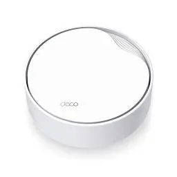 Produktbild: TP-Link Deco X50-PoE Wi-Fi 6 Mesh WLAN Set(1 Pack), AX3000 Dualband Router & Repeater(Unterstützt PoE und DC-Stromversorgung, 2.5G Port + 1G Port, WPA3, empfohlen für Häuser mit 1-2 Schlafzimmern)