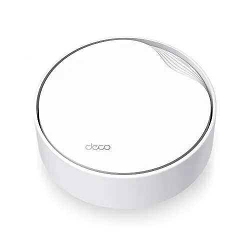 Produktbild: TP-Link Deco X50-PoE Wi-Fi 6 Mesh WLAN Set(1 Pack), AX3000 Dualband Router & Repeater(Unterstützt PoE und DC-Stromversorgung, 2 × 2,5G-PoE-Port, WPA3, empfohlen für Häuser mit 1-2 Schlafzimmern)