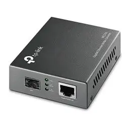 Produktbild: TP-Link Gigabit SFP Media Converter, Complies with IEEE 802.3ab and IEEE 802.3z, FX Port Supports Hot-Swappable (MC220L)