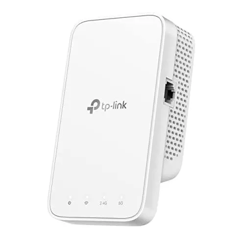 Produktbild: TP-Link RE230 WLAN Verstärker Repeater AC750 (433MBit/s 5GHz + 300MBit/s 2,4GHz, App Steuerung, Signalstärkeanzeige, kompatibel zu allen WLAN Router, AP Modus)weiß