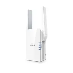 Produktbild: TP-Link RE505X WiFi 6 WLAN Verstärker Repeater AX1500(Dualband 1200MBit/s 5GHz + 300MBit/s 2,4GHz,, Gigabit Port, maximale Abdeckung, kompatibel zu allen WLAN Routern, Hochgeschwindigkeitsmodus)weiß
