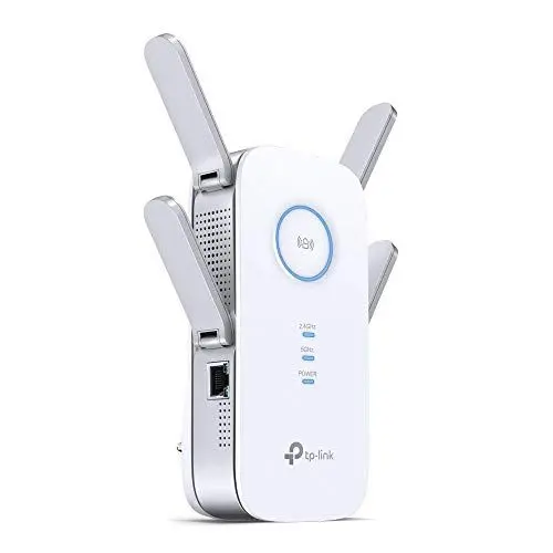Produktbild: TP-Link RE650 AC2600 Dualband Gigabit WLAN Repeater (4x4 MU-MIMO, Beamforming, WiFi Extender, 2,4GHz und 5GHz gleichzeitig, Signalstärkeanzeige, AP Modus)