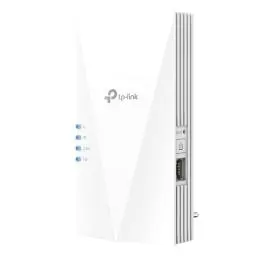 Produktbild: TP-Link RE700X WiFi 6 WLAN Verstärker Repeater AX3000, Dualband 2402MBit/s 5GHz + 574MBit/s 2,4GHz, MU-MIMO, Gigabit Port, empfohlen mit WiFi 6 Router, ideal für Apartments