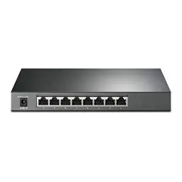 Produktbild: TP-Link TL-SG2008P 8-Port Smart Managed Netzwerk LAN Switch mit 4 PoE+ Ports (62 Watt, IEEE-802.3af/at, Zentrales Cloud-Management, Omada SDN, QoS, IGMP, LAN ) Schwarz, Geschäfts-Netzwerk