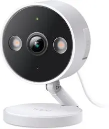 Produktbild: TP-Link Tapo C120 Überwachungskamera innen & außen,Magnetische Basis,2K Auflösung, Eingebaute Duale Spotlights,bis zu 512 GB lokaler Speicher auf SD Karte, IP66,kompatibel mit Alexa & Google Assistant
