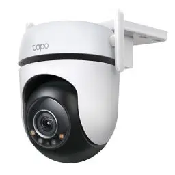 Produktbild: TP-Link Tapo C520WS Überwachungskamera Außen, Starlight Farbe Nachtsicht,360° Kamera , 2K 4MP, 2 leistungsstarke Antennen,IP66 wetterfest, Sicherer lokaler&Cloud-Speicher, AI-Erkennung, APP