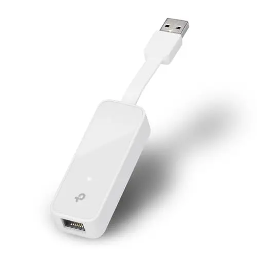 Produktbild: TP-Link UE300 USB auf Ethernet Adapter, USB 3.0 zu RJ45 1000Mbps Ethernet LAN Netzwerkadapter, Plug-and-Play in Windows 11/10, Mac OS und Linux OS, Faltbares und tragbares Design