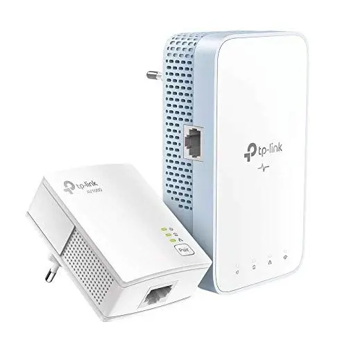 Produktbild: TP-Link WLAN Powerline Adapter Set TL-WPA7517 KIT(Dualband WLAN 750Mbit/s, AV1000 Powerline,Wifi Clone, MU-MIMO, 2 Gigabit Ports, Plug&Play, ideal für HD-Streaming, App Kontrolle)