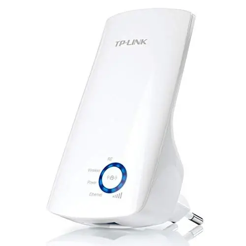 Produktbild: TP-Link WiFi-Repeater, Signalverstärker (Universelle Kompatibilität, einfache Installation) weiß Wi-Fi N300