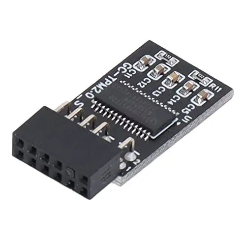 Produktbild: TPM 2.0 Modul LPC SPI 12 Pin Remote Card Encryption Security Board, Zubehör Kompatibel mit Plattformschutzmodul Z590 H570 Q570 B560