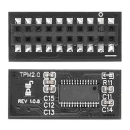 Produktbild: TPM 2.0 Modul, Professionelles LPC Interface 20Pin Remote Card Verschlüsselungs Sicherheitsboard Elektronisches Bauteil, für Mainboard für PC für Computer